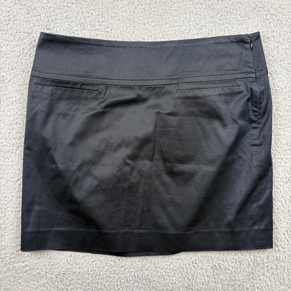 Ralph Lauren Black Label Skirt Womens 6 Black Mini Pencil Office chic